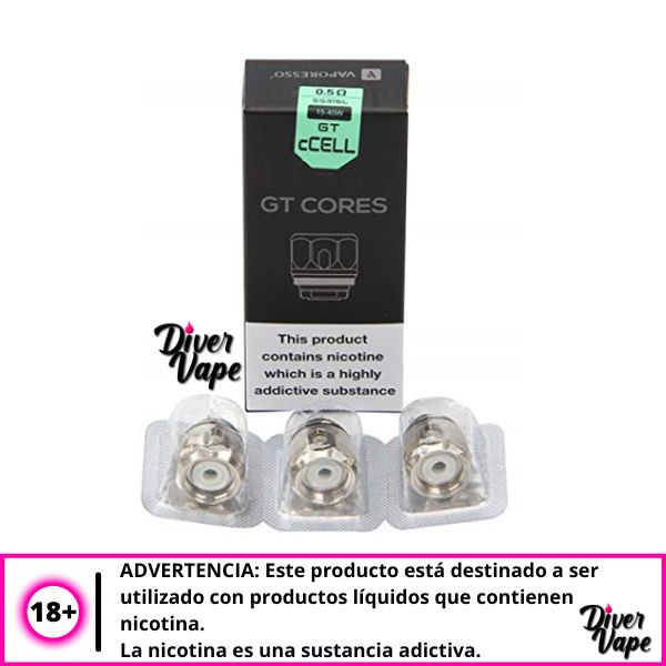 Vaporesso-Resistencias-GT-Core-GT-CCELL-0.5ohm