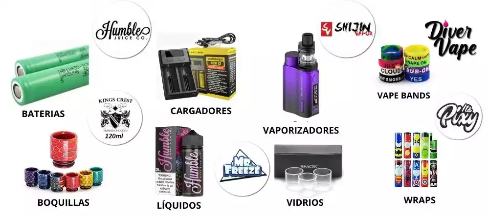 Son vaporizadores, que emiten una nube blanca, no es humo, solo con inhalar se convierte en vapor simulando el escenario de fumar, una sensación similar a los cigarrillos convencionales