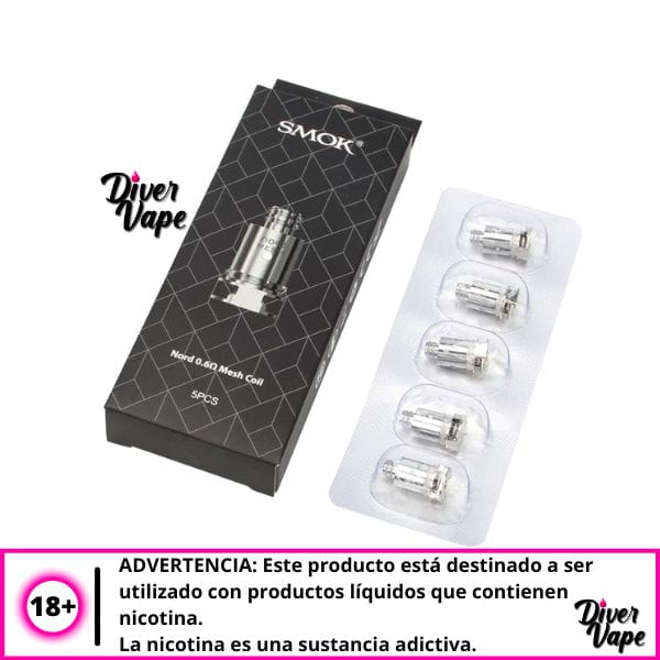 Smok-Nord-0.6-ohm-mesh-Resistencia