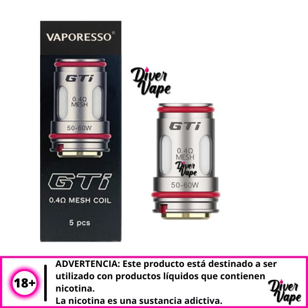 Vaporesso-resistencias-GTI-0.4-ohm