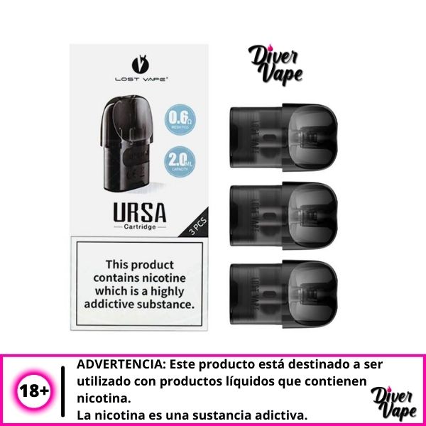 Lost Vape Ursa Nano Pod 0.6 ohm