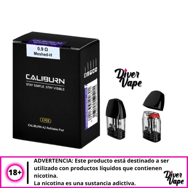 Uwell-Caliburn-A2-Pod-Coil-0.9-ohm