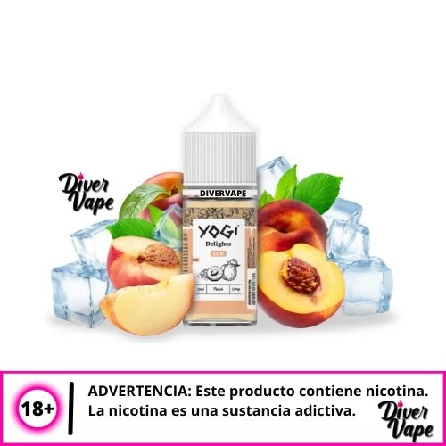 Yogi Delights Peach Ice Salts