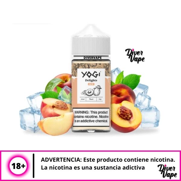 Yogi Delights Peach ice 100ml