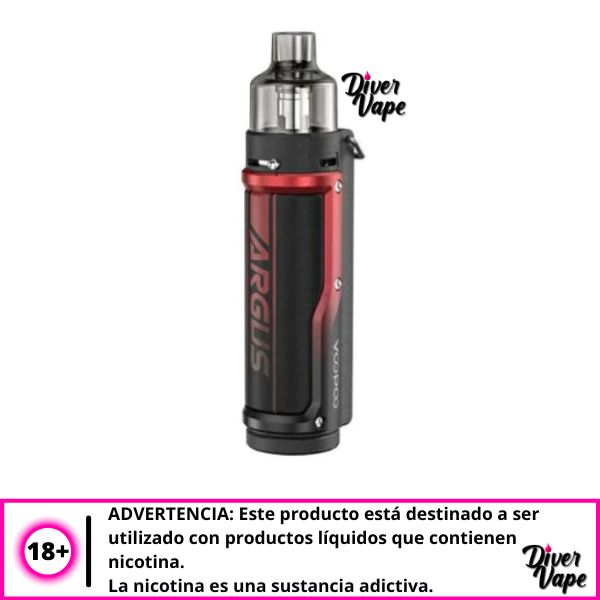 Voopoo-Argus-Pro-Pod-Mod-Kit-Litchi-Leather-Red