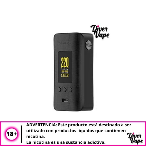 Mod Vaporesso Gen 200 Dark Black