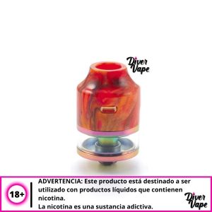 Oumier Wasp Nano RDTA Rainbow Red Tank