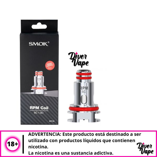 Smok Resistencias RPM SC 1.0