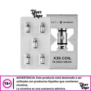 Vaporesso x Moti X Mini X35 Coil 0.35 ohm