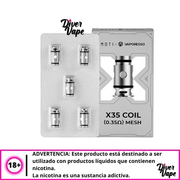 Vaporesso x Moti X Mini X35 Coil 0.35 ohm