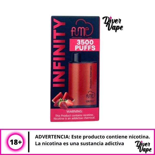 Fume Infinity 3500 Puff Strawberry Watermelon