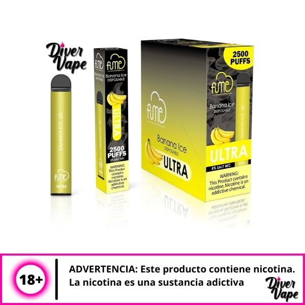 Fume Ultra 2500 Puff Banana Ice