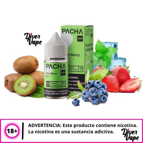 Pacha Salt Kiwi Berry Ice