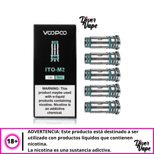 VooPoo Resistencias ITO 1.0 ohm