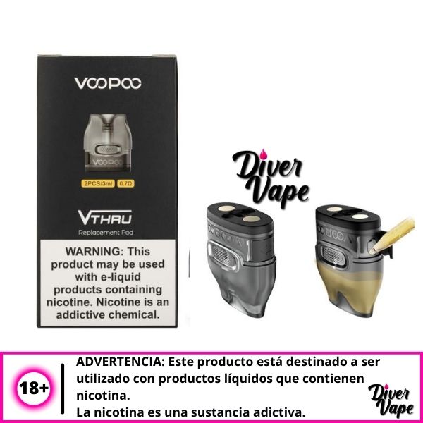 Voopoo - V Thru Pod 0.7 ohm