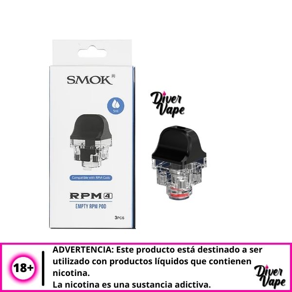 Pod de Repuesto Smok RPM4