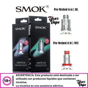 Smok resistencias Nord Pro