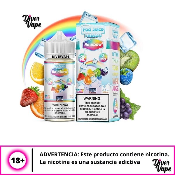 Pod Juice Rainbow Freeze