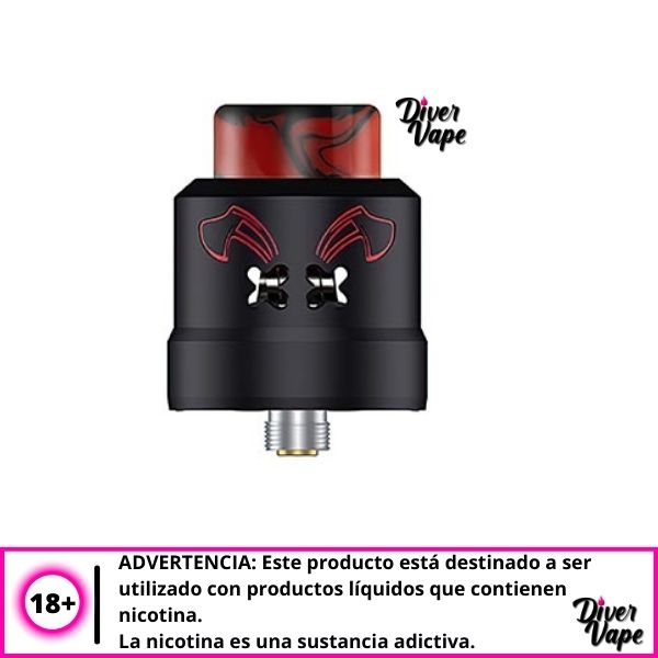 Dead Rabbit Max RDA Black Red