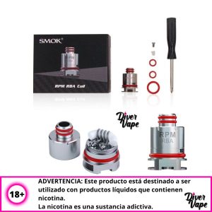 Smok Resistencia RPM RBA Reconstruible