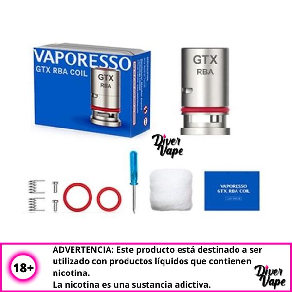 Vaporesso Resistencia GTX RBA