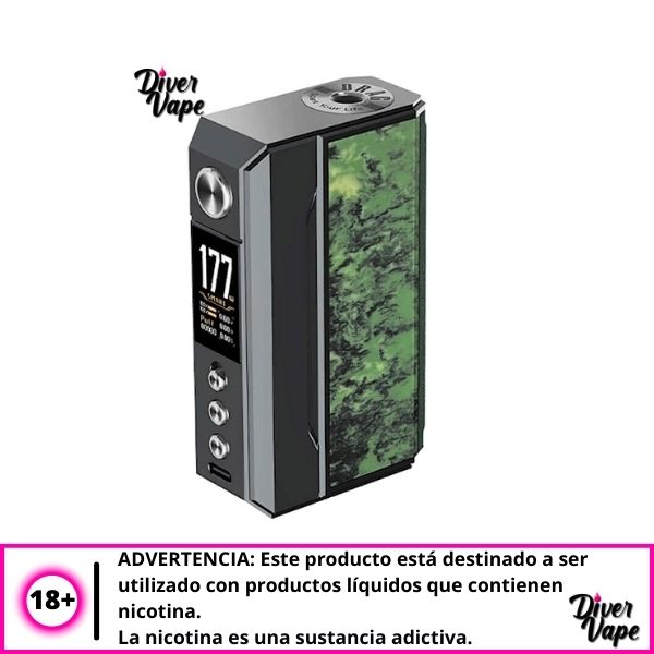 Voopoo Drag 4 Mod Gun Metal Forest Green