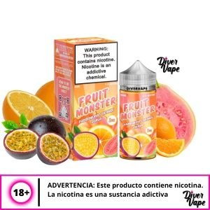 Frozen Fruit Monster Passionfruit Orange Guava Eliquids