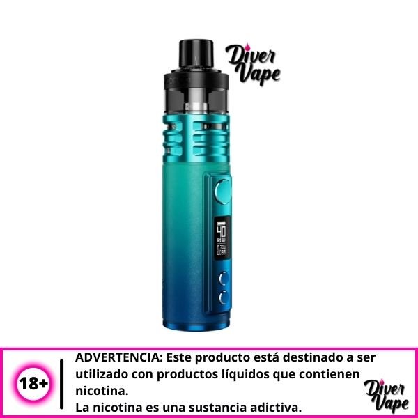 VooPoo Drag H40 Kit Vape Sky Vape Blue