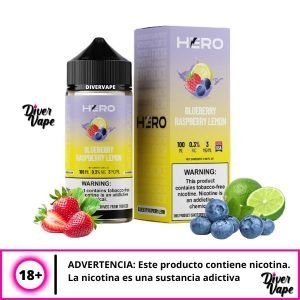 Hero Blueberry Raspberry Lemon 100ml