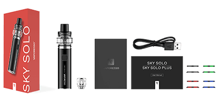 El Vaporesso Sky Solo Kit especificaciones