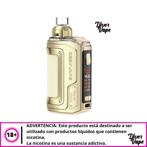 GeekVape Aegis Hero 2 Kit Crystal Gold