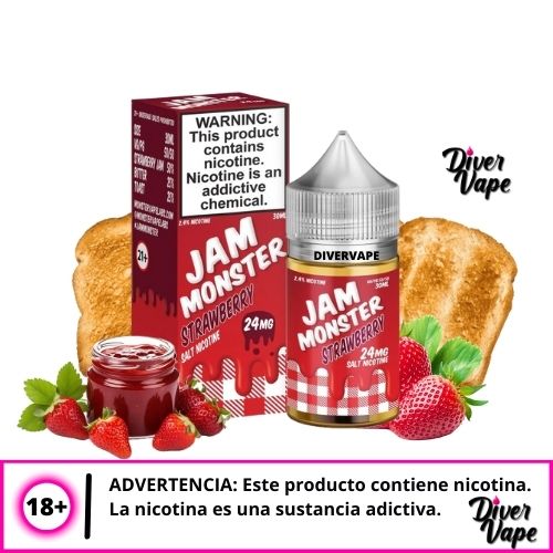 Jam Monster Strawberry Salt