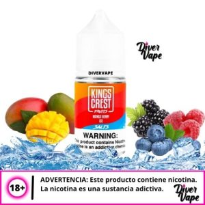 King's Crest Fruits Salts Mango Berry Ice 30ml