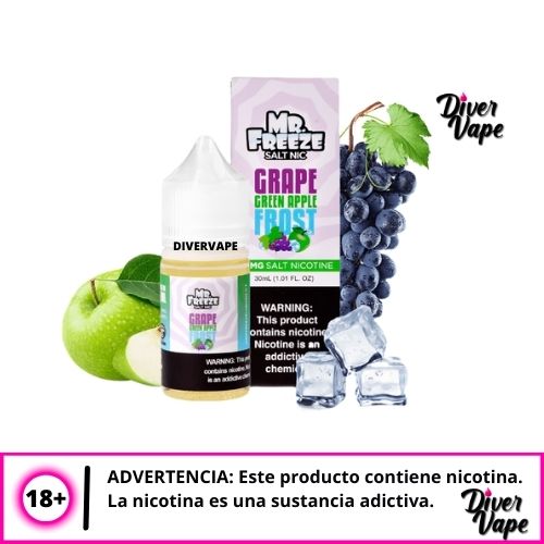 Mr. Freeze Grape Green Apple Frost Salts