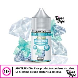 Pod Juice Jewel Mint Diamond Freeze Salts