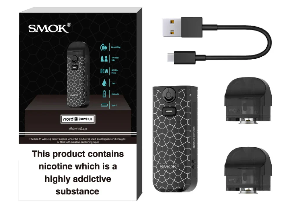 Smok Nord 4 Kit Pod especificaciones