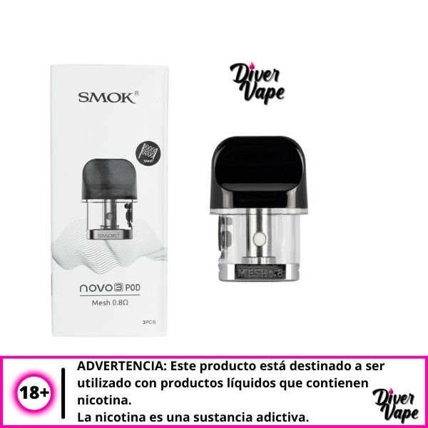 Smok Novo 3 Pod de Repuesto