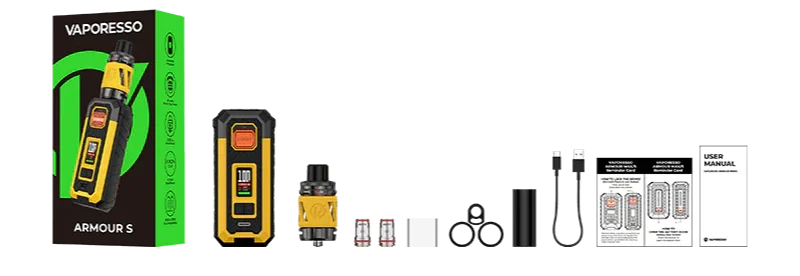 Vaporesso ARMOUR S Kit especificaciones