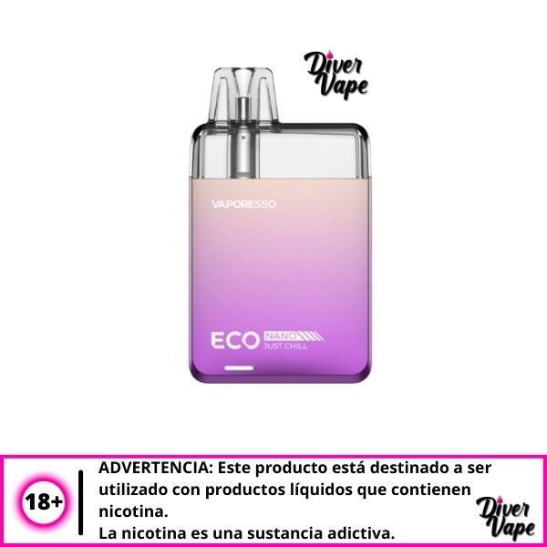 Vaporesso Eco Nano Kit Sparkling Purple