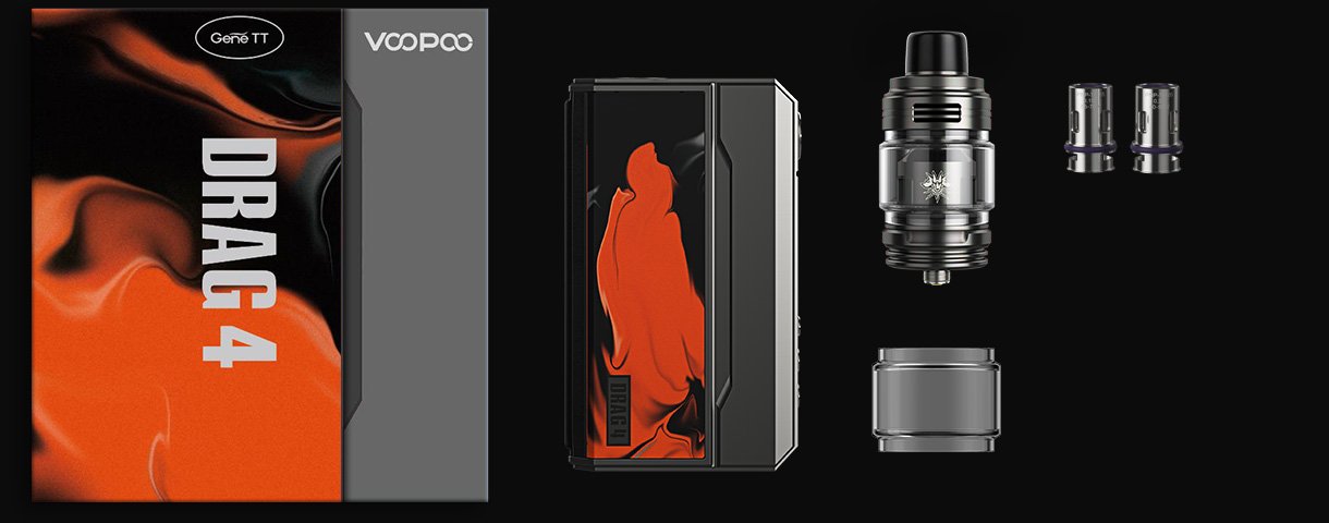 VooPoo Drag 4 Kit Especificaciones