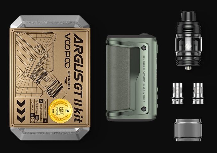 Voopoo Argus GT II Kit especificaciones Vape