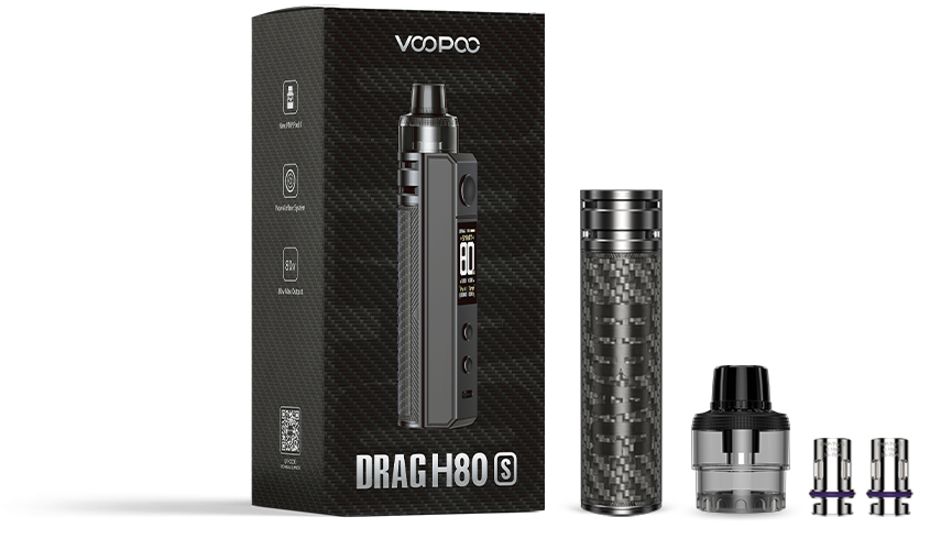 Voopoo Drag H80S Kit Especificaciones