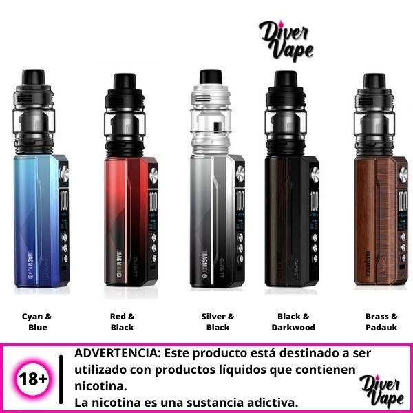 Voopoo Drag M100S Kit – Divervape Tienda de Vapeo | Vapers