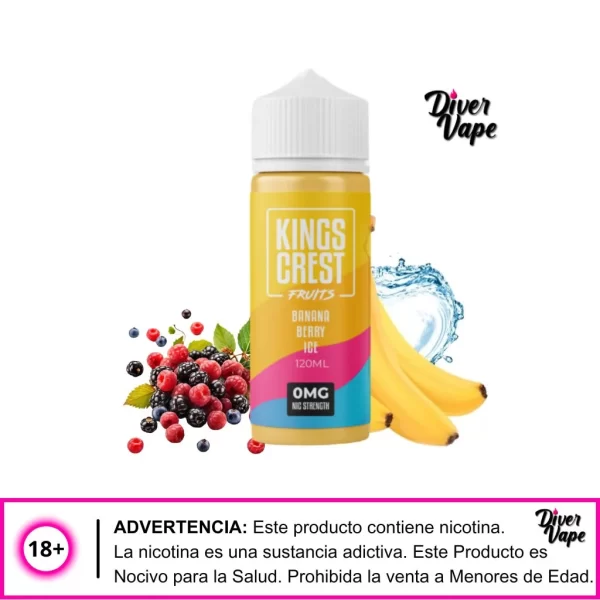 King's Crest Fruits Banana Berry Ice