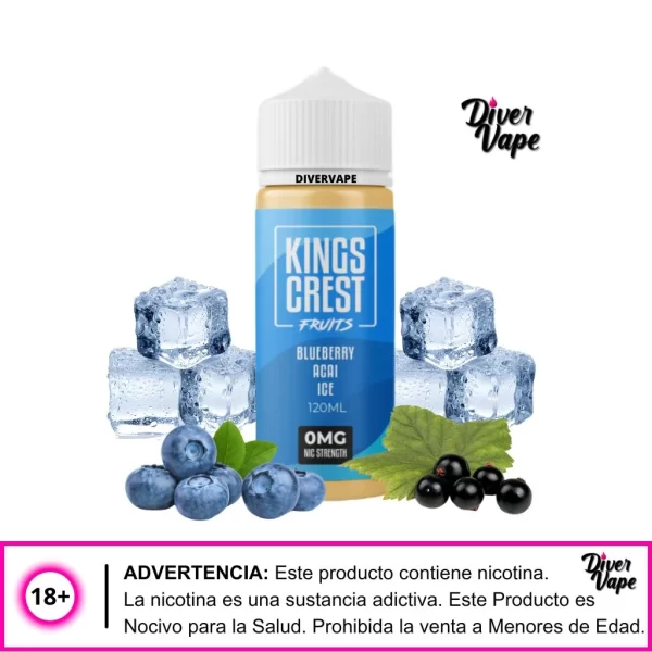 King's Crest Fruits Blueberry Acai Ice