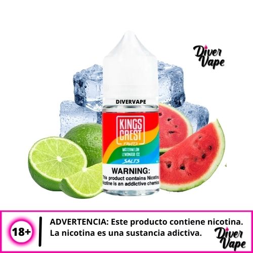 King's Crest Fruits Salts Watermelon Lemonade Ice