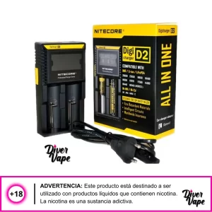 Cargador Nitecore Digicharge D2