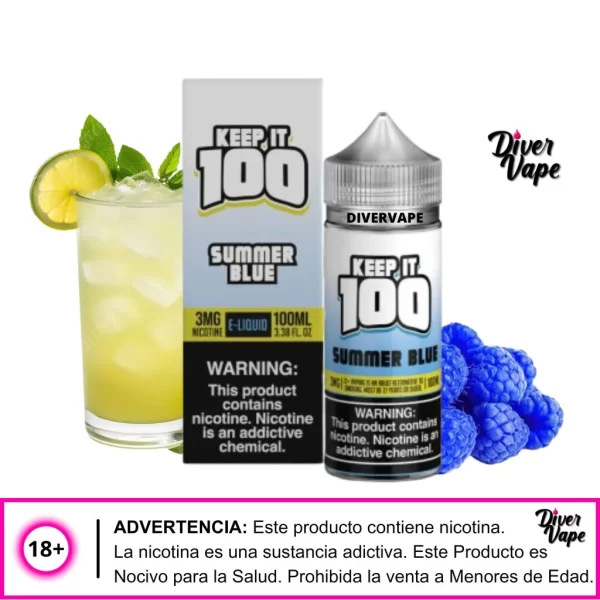 KEEP IT 100 Summer Blue 100ml