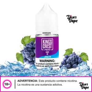 KING'S CREST FRUITS GRAPE ICE SALT