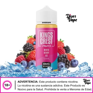 King’s Crest Fruits Mixed Berry Ice 120ml